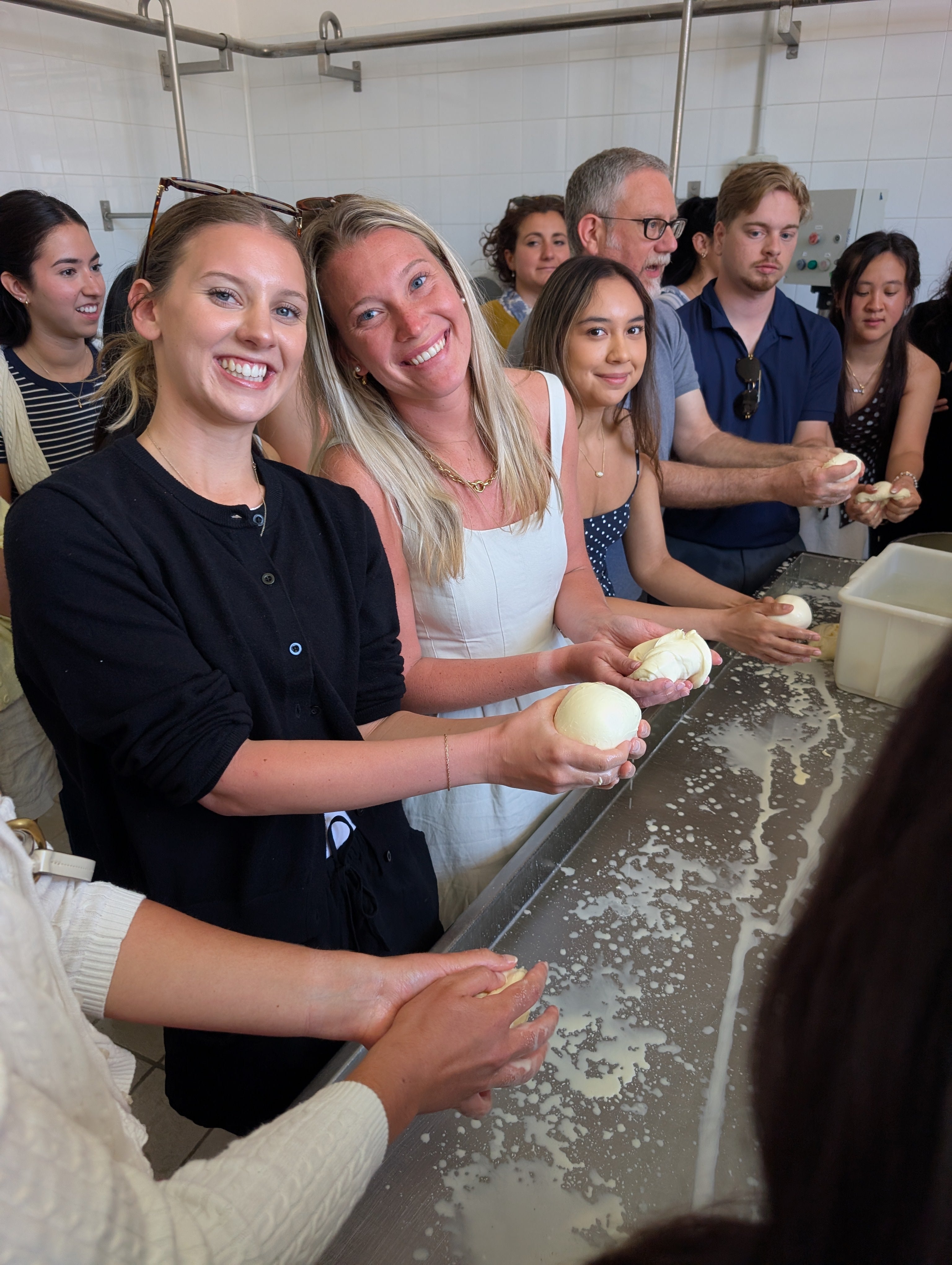 cheese making in Italy
