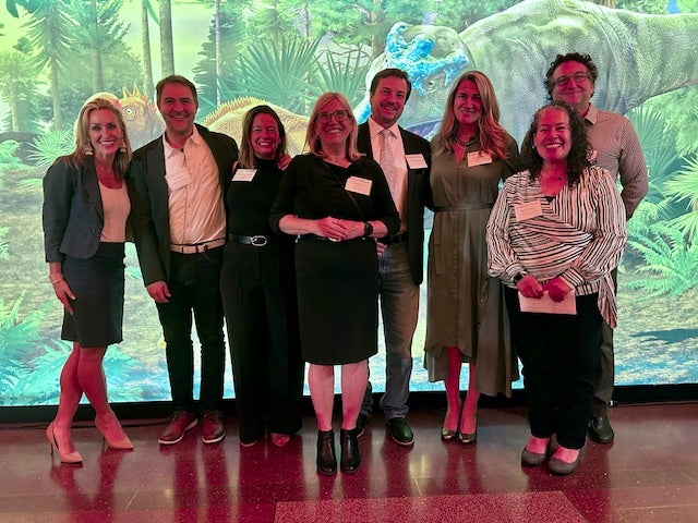 Group picture of promoted faculty