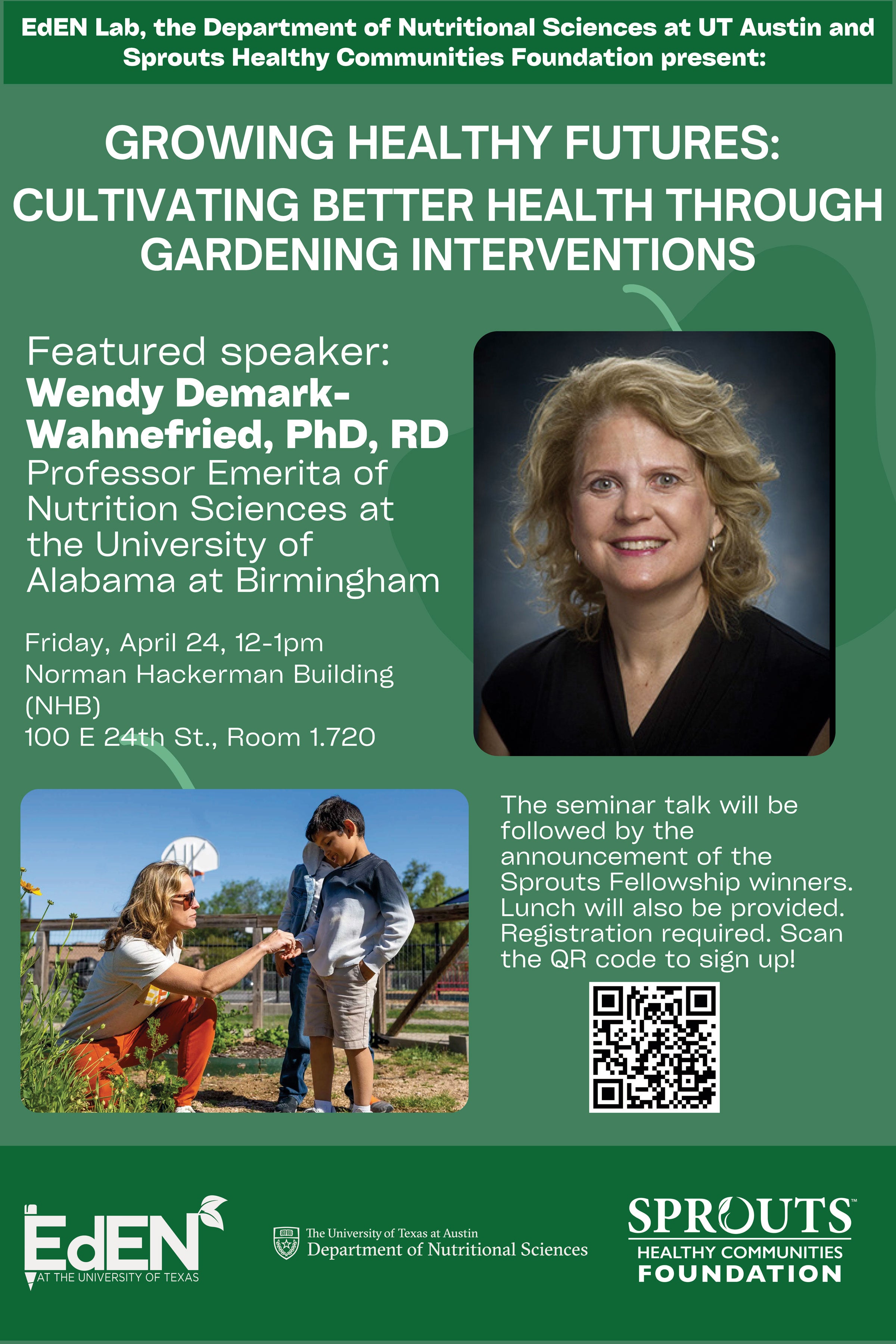 Seminar flyer with duplicate information