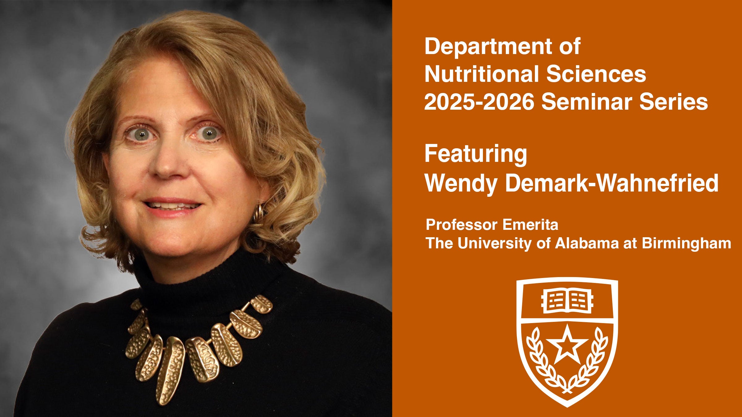 Headshot of Wendy Demark- Wahnefried, PhD, RD